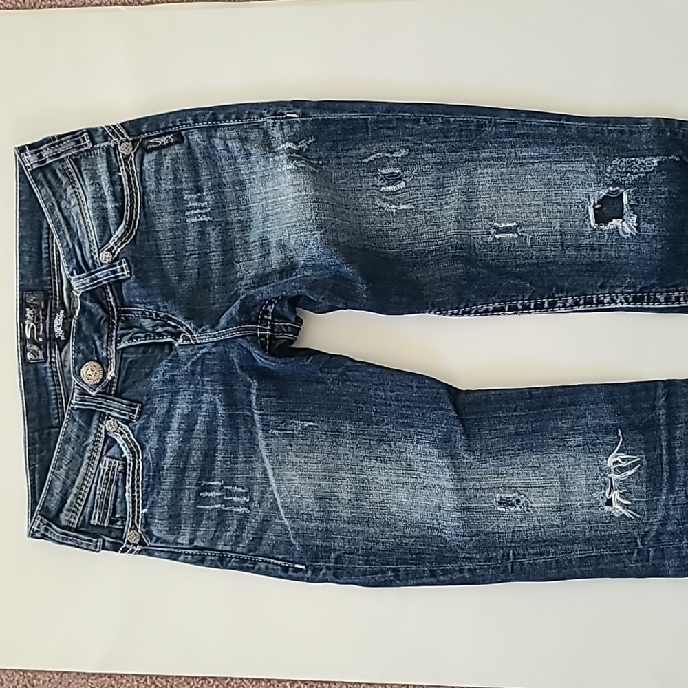 Silver Jeans Tuesday Rose Capri